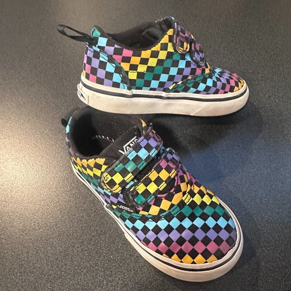 Vans Velcro Slip-Ons (Toddler)